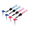 MagiDeal High Quality 4 Pieces Durable Flexible Plastic Spring Golf Tees Set Golf Accessories 3