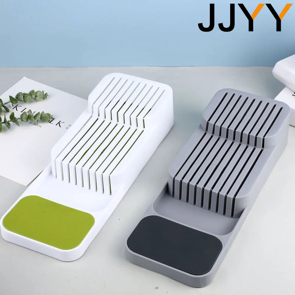 Drawer Organizer Knives Separation Storage Box Knife Organizer Kitchen Accessories JJYY knife holder
