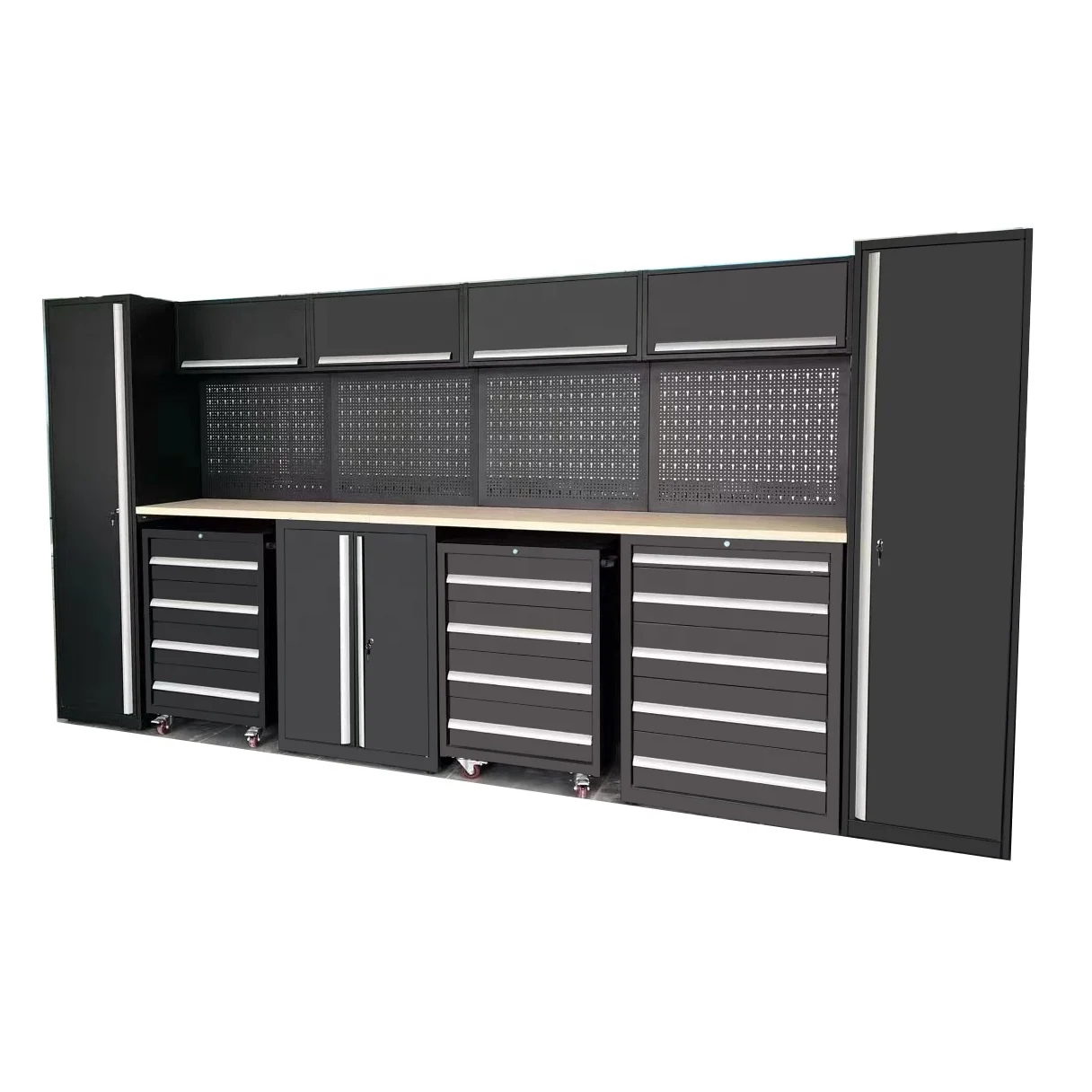

factory heavy duty steel cabinets modular garage storage tool box workbench for workshop workplace tool cabinet