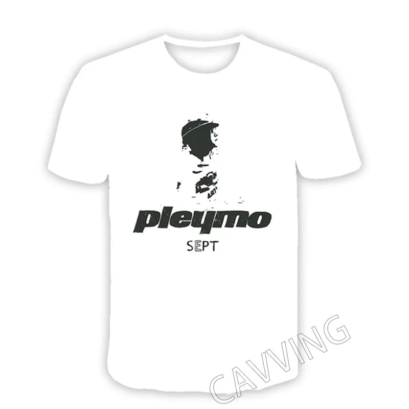 CAVVING 3D Printed Pleymo Band Casual T-shirts Hip Hop T Shirts