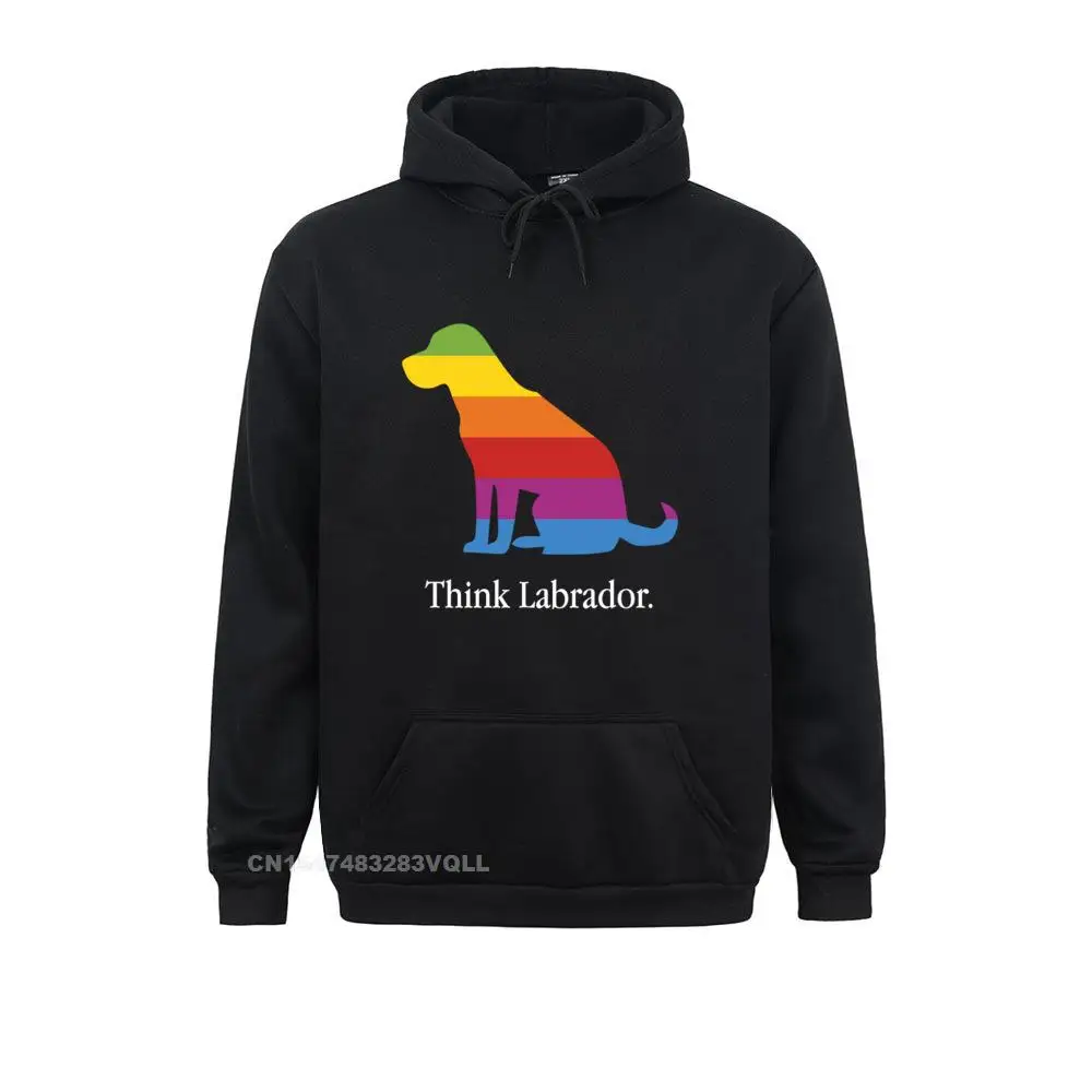 

Think Labrador Lgbt Rainbow Flag Men Long Sleeve Hoodies Printed On Hooded Pullover Sweatshirts Normal Clothes 2022 Fashion