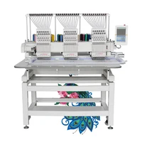 Commercial Use 3 Head Embroidery Machine Computerized for Sale 1