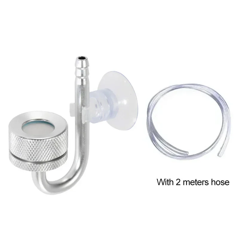 With hose