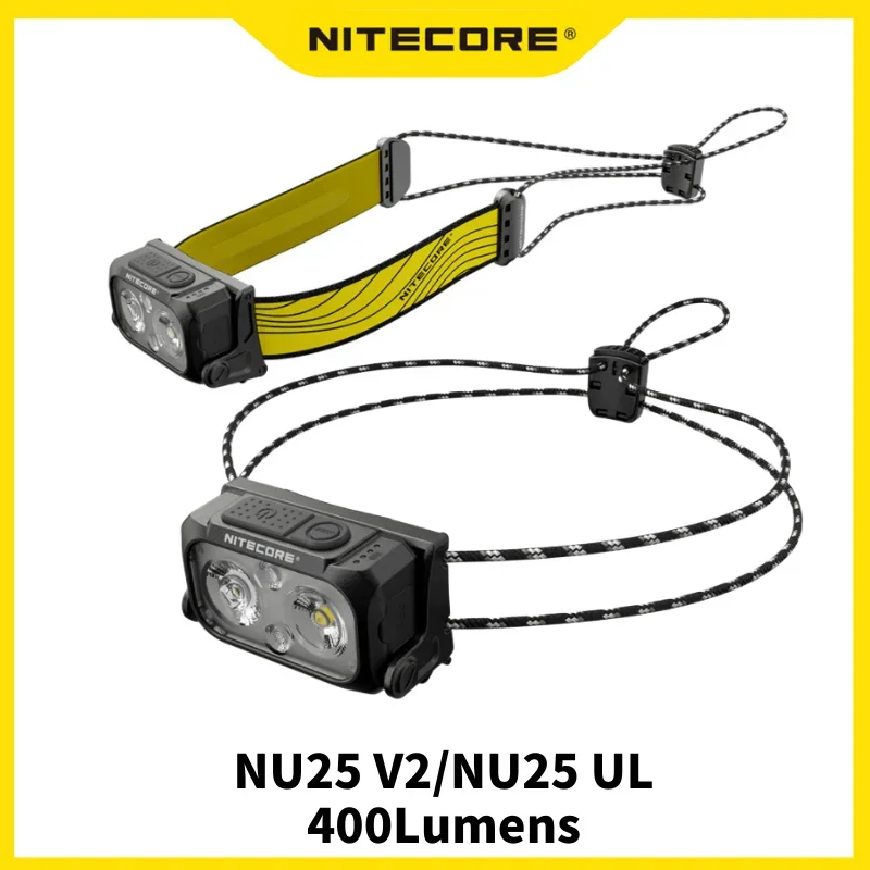NITECORE faro recargable NU25 de 400 l menes USB C 3 fuentes de luz nitecore-faro-recargable-nu25-de-400-l-menes-usb-c-3-fuentes-de-luz