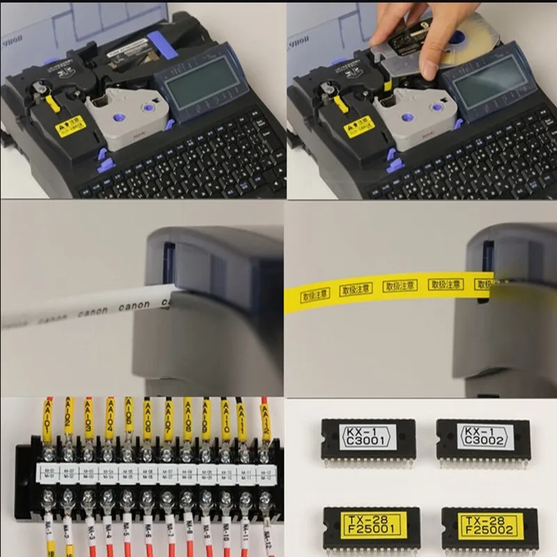 

Рекламная акция, новая чернильная лента, Φ (совместима) 3604B001, маркировка ярлыка, картридж для принтера, drvxin-01 mk2100,mk1500