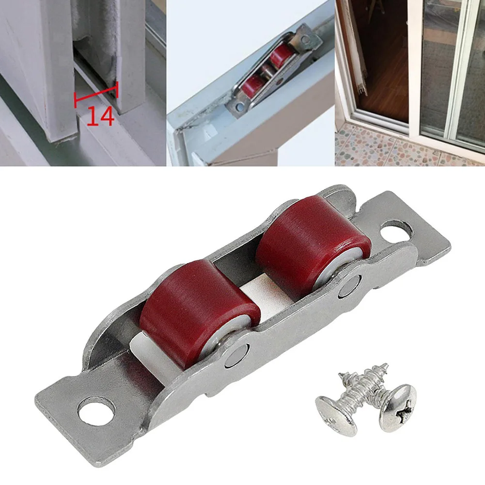 Description Picture 2 of itemDoor Hardware Door Sliding Roller Pulley Sliding Door Roller Runner Wheel Stainless Steel Track Pulley Hot Sale