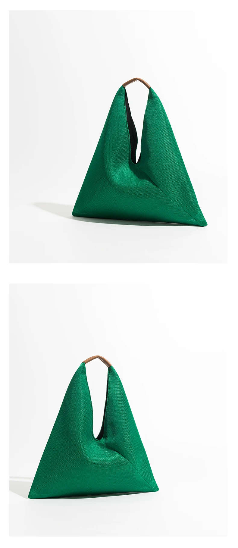 triangle hobo bag