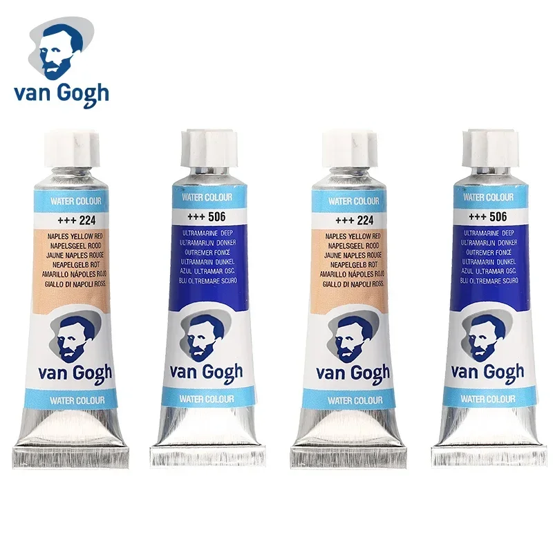 Van Gogh Watercolor Paint Tube 10ml 29 Colors Professional Watercolour For Painting Aquarel Aquarelle Art Supplies watercolor painting set watercolor paint watercolor pigment