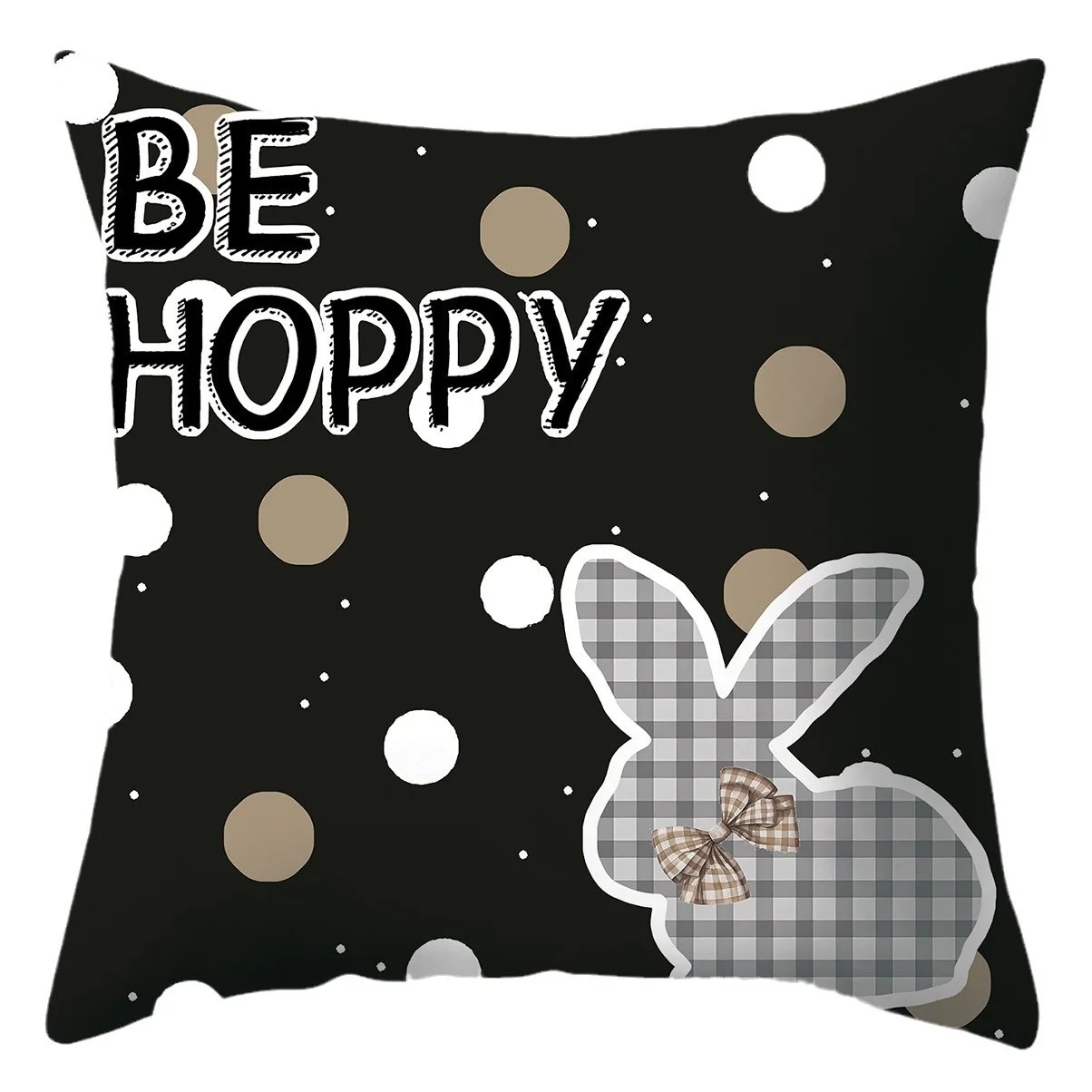 Easter Cartoon Printed Bunny Egg Pillowcase Home Sofa Cushion Cover Bedroom Bedside Pillow Cover 5