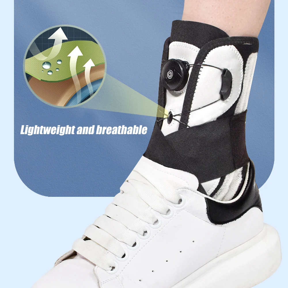 Professzionális Bokarögzítő Acél Merevítéssel – Állítható Sport és Rehabilitációs Bokatámasz Sa3906def00b541f4af823631b730fe13c