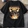 Autistic and Gay Skeleton Explosion T Shirt Unhinged Skeleton Autism Meme T-Shirt Short Sleeve Graphic Tees Streetwear 1
