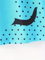 Robe à manches longues pour filles, imprimé Dots & Kitty, robe décontractée douce pour tous les jours, fête, cadeaux, printemps et automne 4