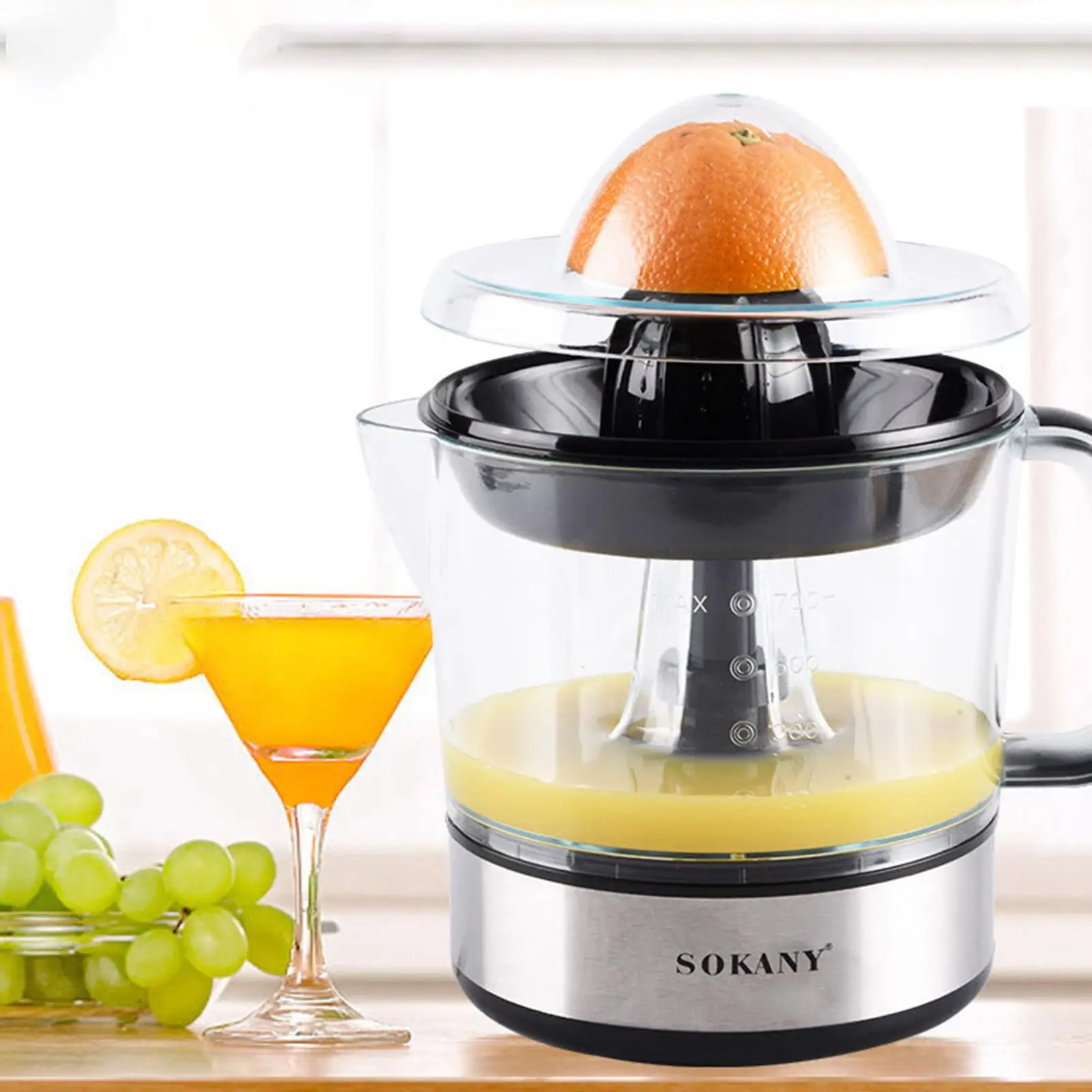 Electric Citrus Juicer Fruit Press Machine Lemon Squeezer Easy Press