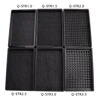 Q-STR ESD antistatic screw tray Hard plastic screw tray Tray Six sizes of the tray Can put a variety of specifications screws 6