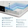 12 Inch Memory Foam Hybrid Mattress, Pressure Relieving Bed in a Box,Individual Pocket Springs for Motion Isolation,Edge Support 2