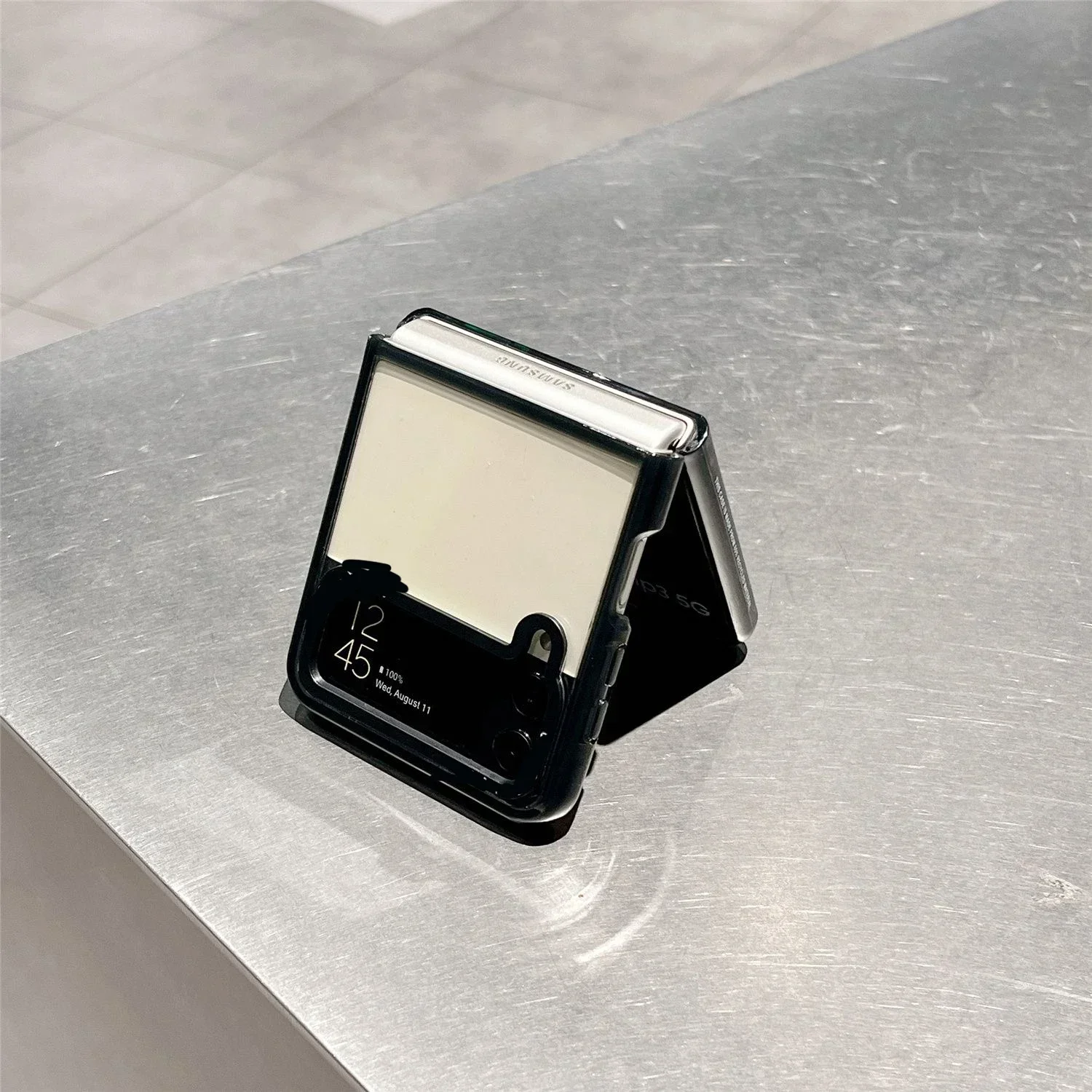 Acrylic Transparent Phone Case for Samsung Galaxy Z Flip 5 4 3 Protective Back Cover for ZFlip3 ZFlip4 ZFlip5 Case Shell