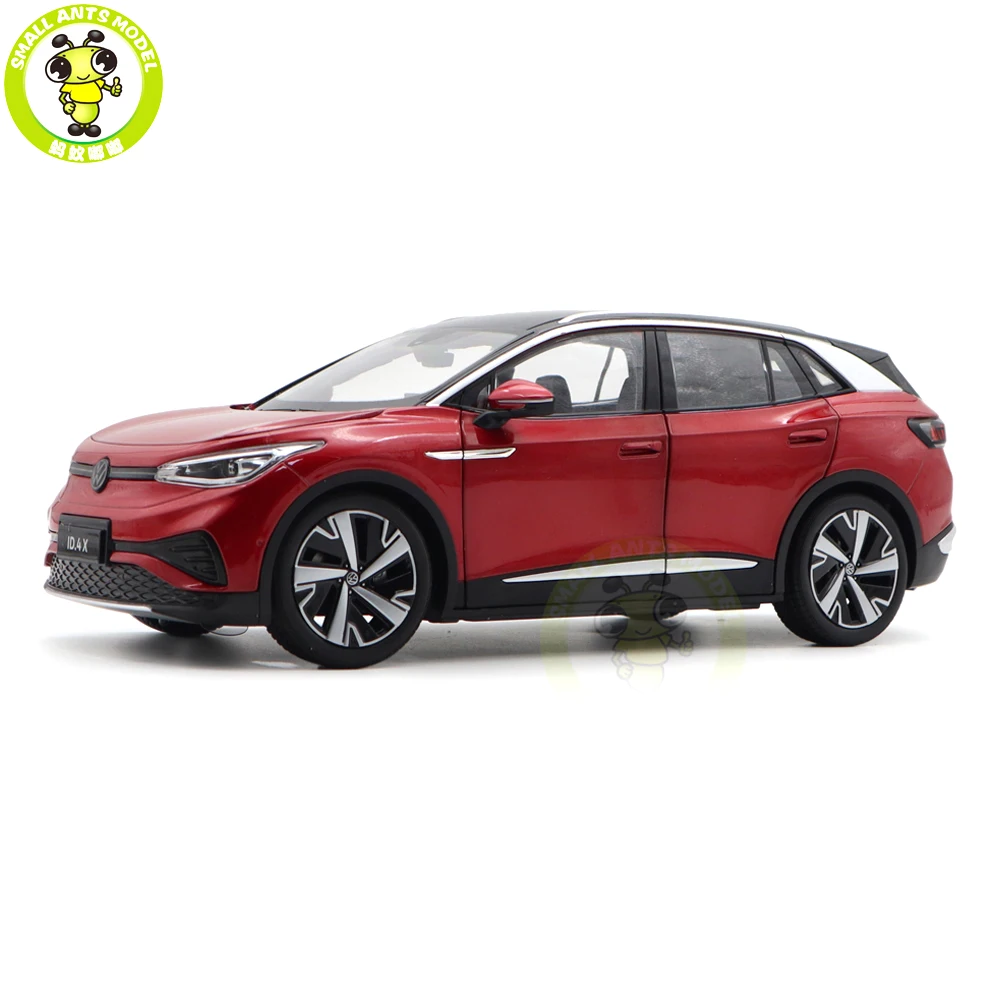 

1/18 ID.4 ID 4 X With Light Diecast Model Toy Car Gifts For Father Friends