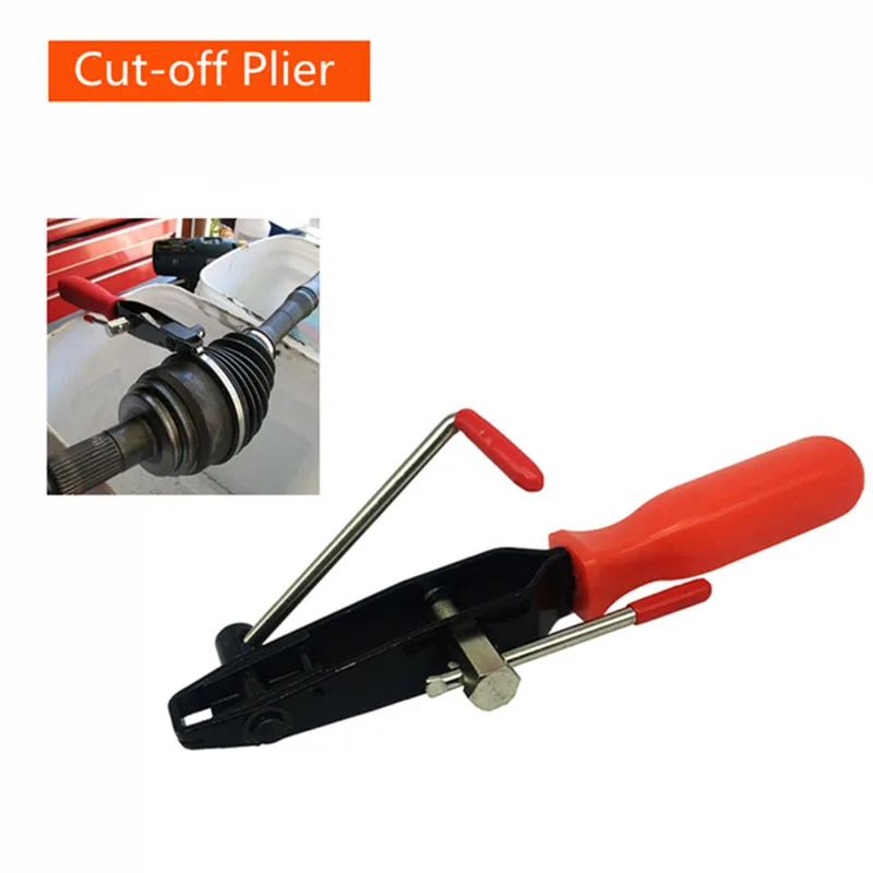 CV Joint Banding Boot Axle Clamp Plier Half Shaft Boot Band Buckle Clamps Repair Install Tools Car Banding Hand Tool Clamp