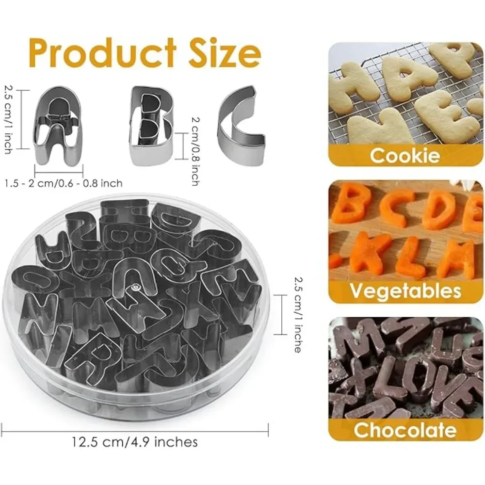 Stampino Per Biscotti Lettera S - Acciaio Inossidabile - 7,5 Cm - Perfetto Per Cucinare Con Bambini
