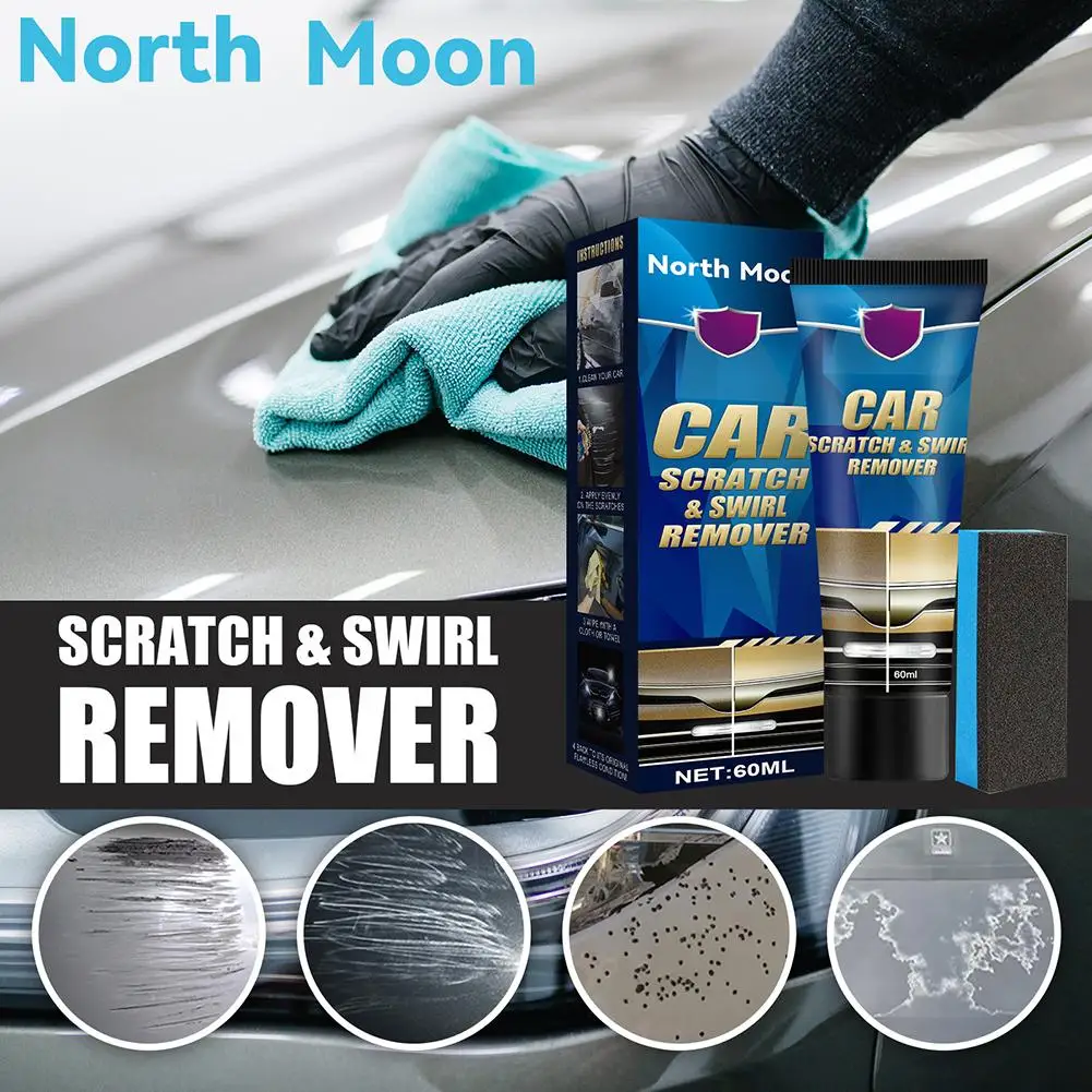 Car Scratch And Swirl Remover Auto Scratch Repair Tool Car Scratches Repair Polishing Wax Anti Scratch Car Accessory 100/60/15Ml