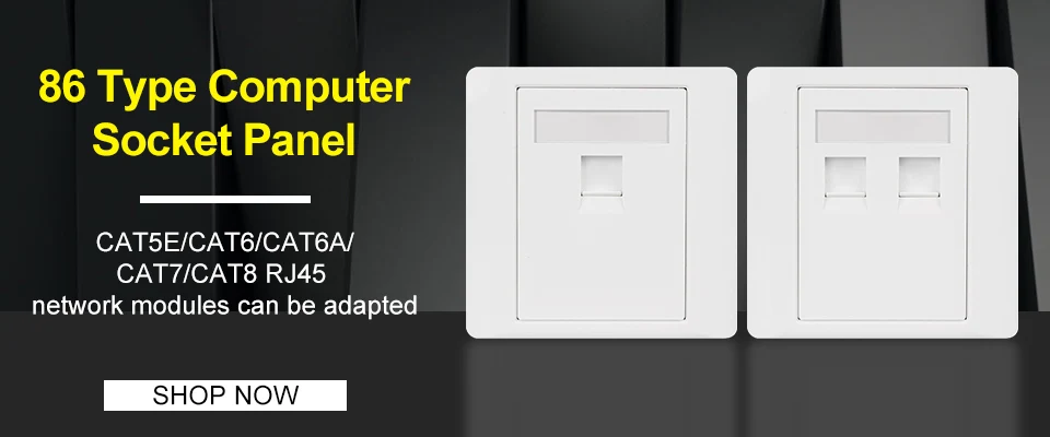 Tool-free RJ45 Keystone Connector for CAT5E/6/6A/7/8 UTP Network Cables - Shielded/Unshielded Coupler Adapter for AMP Compatibility Description Image.This Product Can Be Found With The Tag Names Computer Cables Connecting, Computer Peripherals, Network module, PC Hardware Cables Adapters
