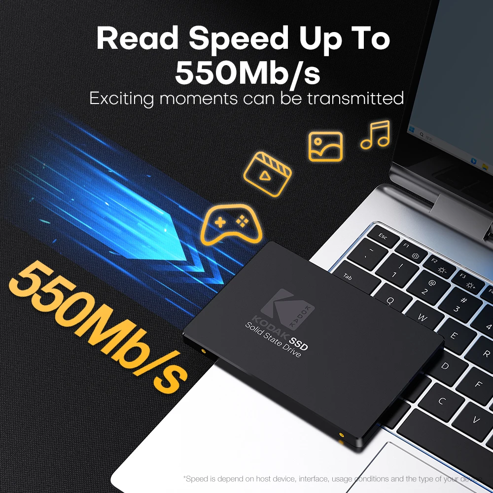 KODAK X120Pro Sata SSD 1T 512GB 256GB 128GB SATA3 Internal Solid