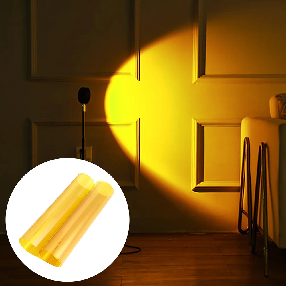 

Sunset Light Laser Film Color Gels Photographic Tissue Packets Travel Size Glitter Lighting Filters Lights Colored Cellophane