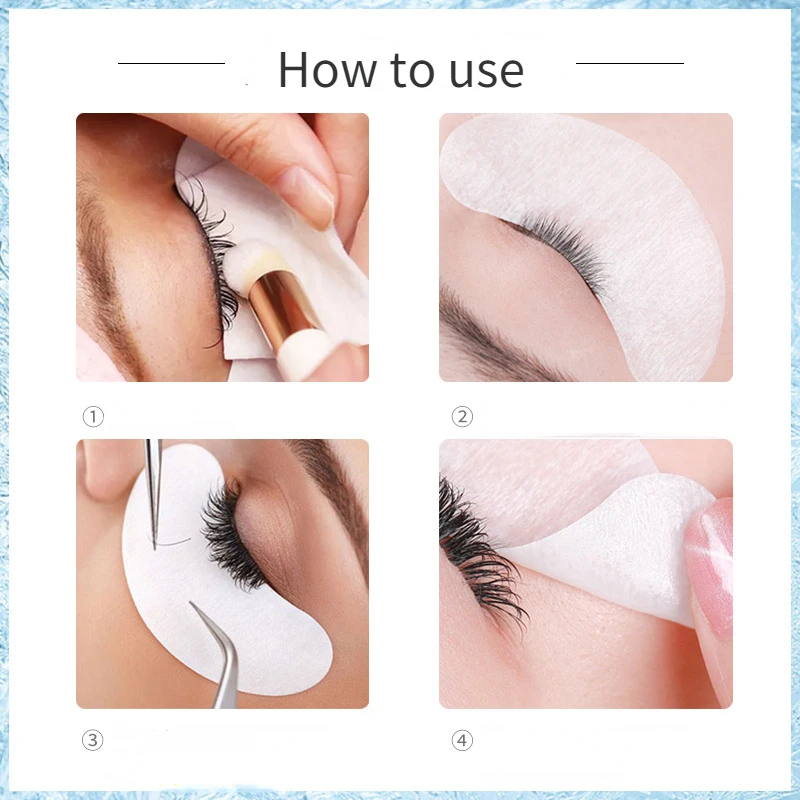 25pairs =50pcs V Shaped Eyelashes Patches Hydrogel Gel Eye Patches False Eyelashes Extension Under Eye Pads Women Make Up Tools fake eyelashes eyelash patches eyelash patch eyelash pads eyelash accessories eyelash extension supplies eyelash extender