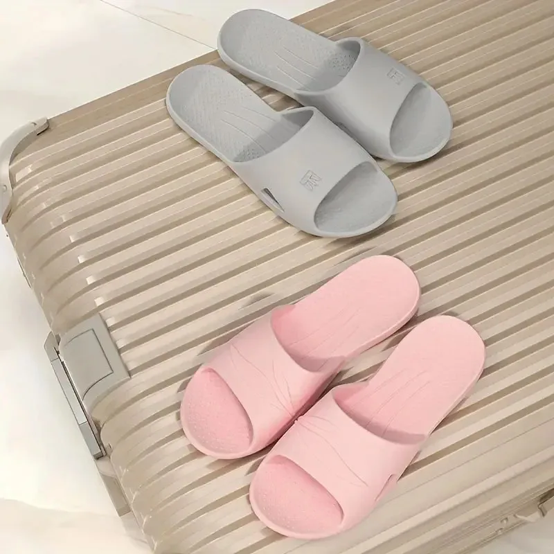 2024 New Foldable EVA House Slippers Portable Hotel Travel Slipper Bathroom Non-Slip Slides Home Indoor Flat Shoes for Men Womem 4
