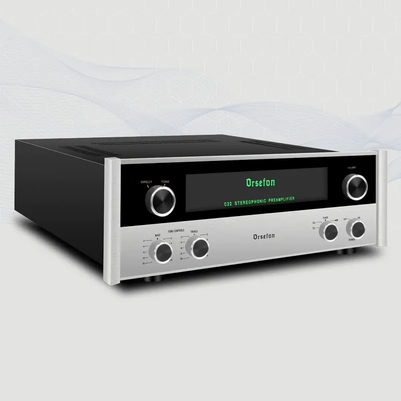 ORSEFON C22 2.0 Channel Pre-amplifier MM MC Phono Vacuum Tube