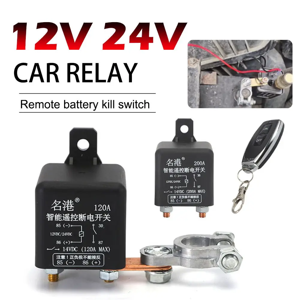 Interruptor de batería Universal para coche y camión, relé de