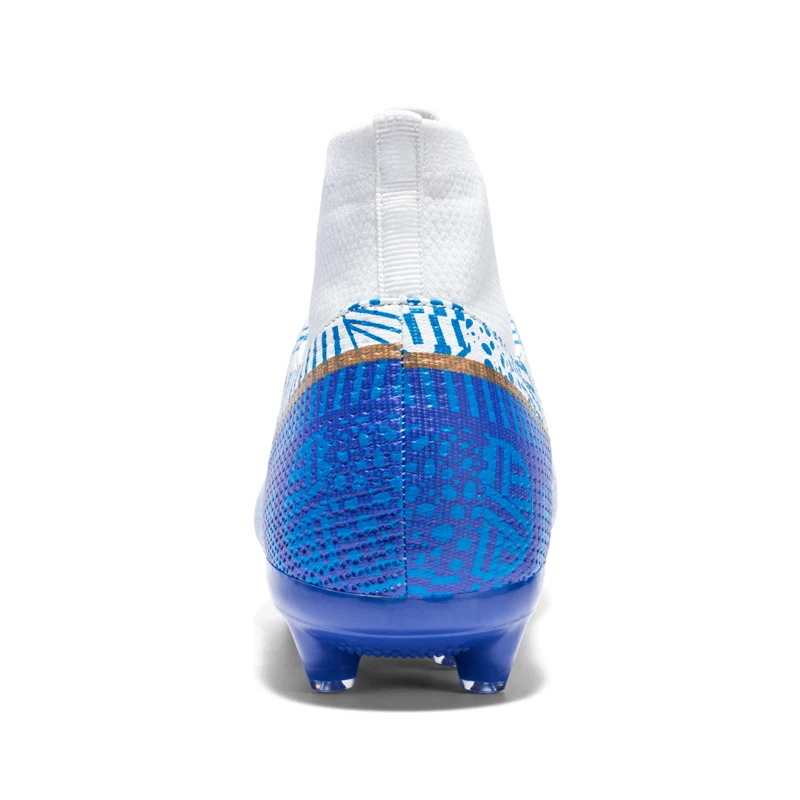 Soccer Shoes Men Football Boots Shoes Futsal Soccer Cleats Teenager Ankle High Tops Kids Indoor Training Sneakers