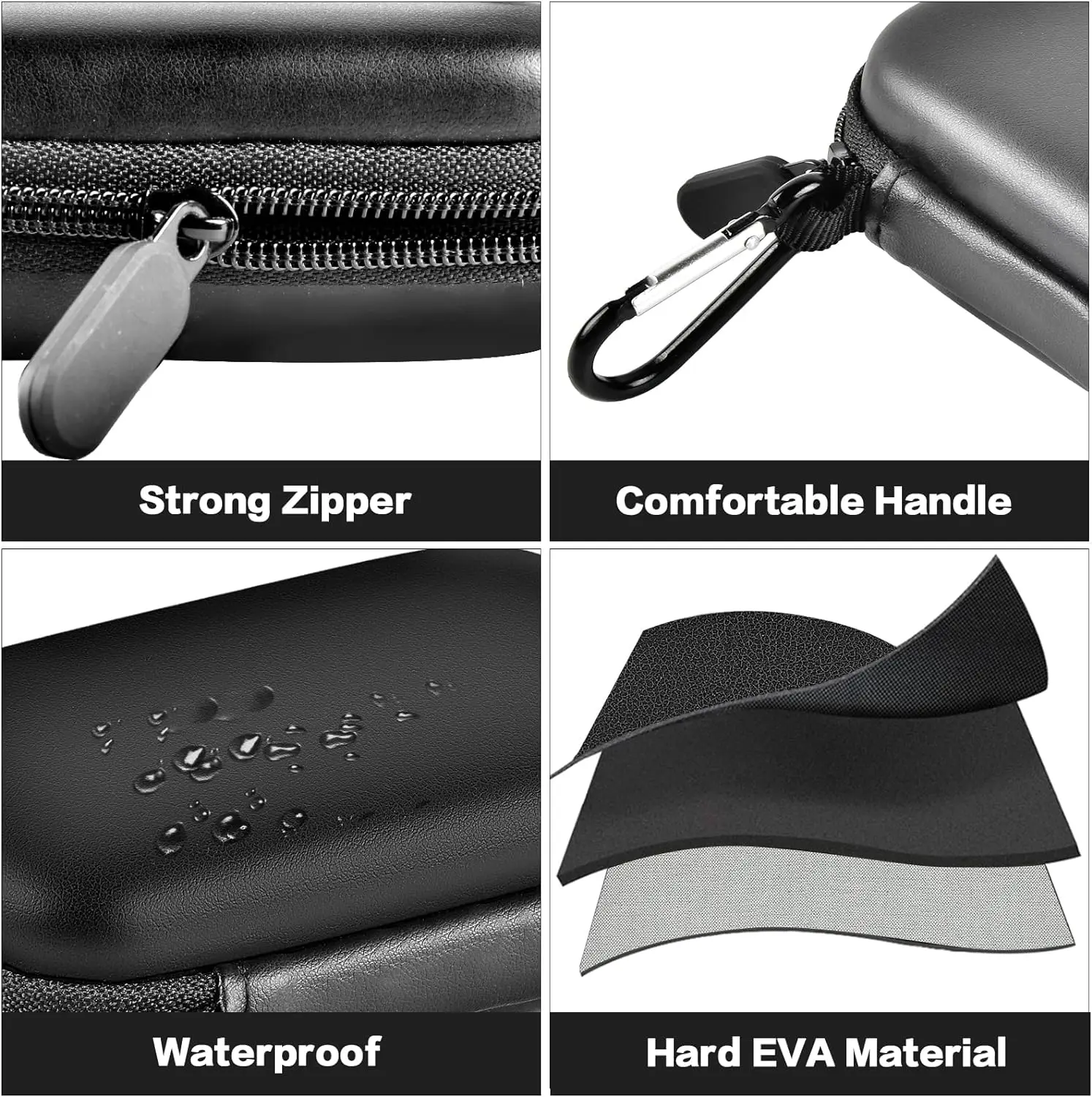 Hard EVA Ledger Nano X/S/Plus Case, Shockproof Crypto Wallet Protective  Cover with Cable Storage, Portable Organizer for Bitcoin - AliExpress