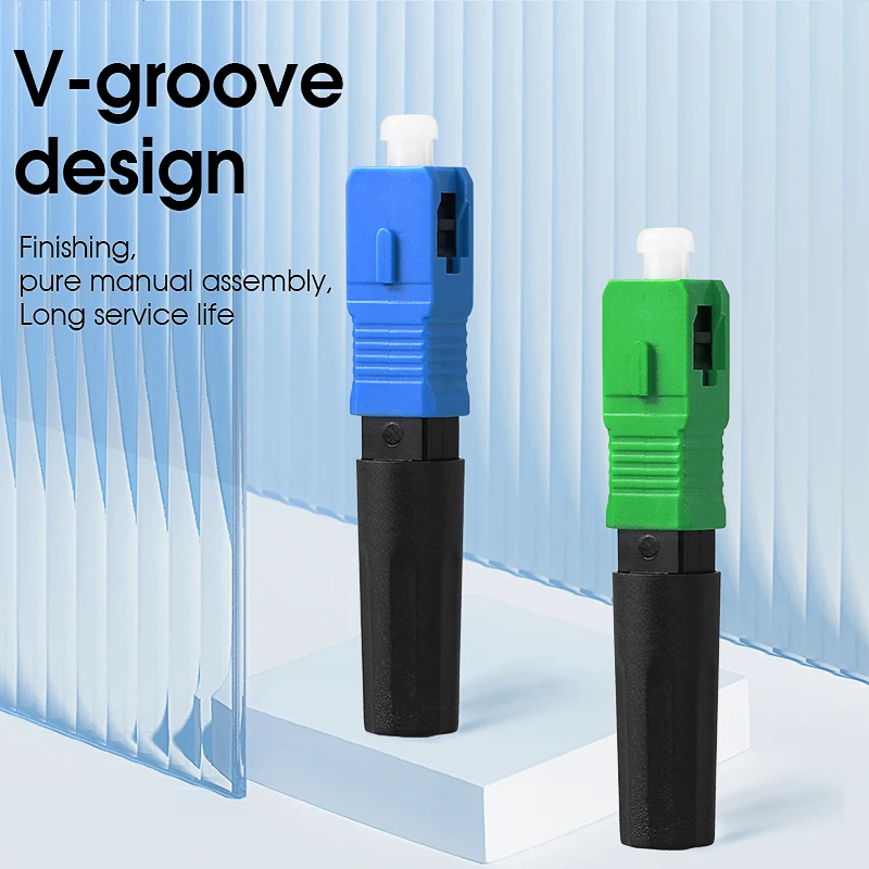 FTTH SC APC FTTH fiber optic quick connector SC/ APC FTTH Fiber Optic Fast Conne