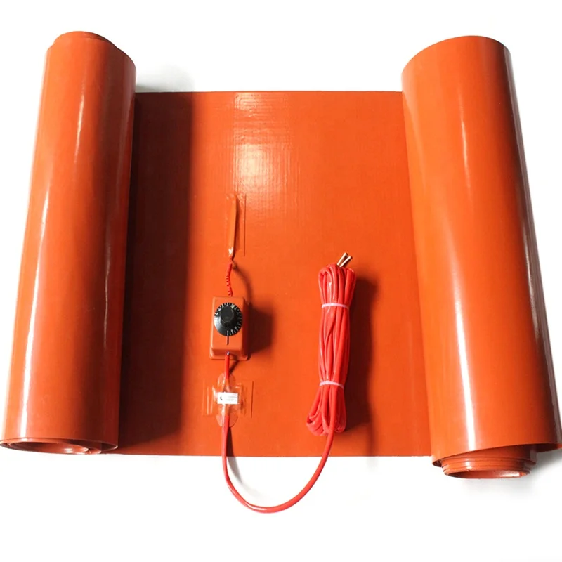 12V 110V 120V 55 Flexible Silicone Rubber Oil Drum Barrel Heater -  AliExpress