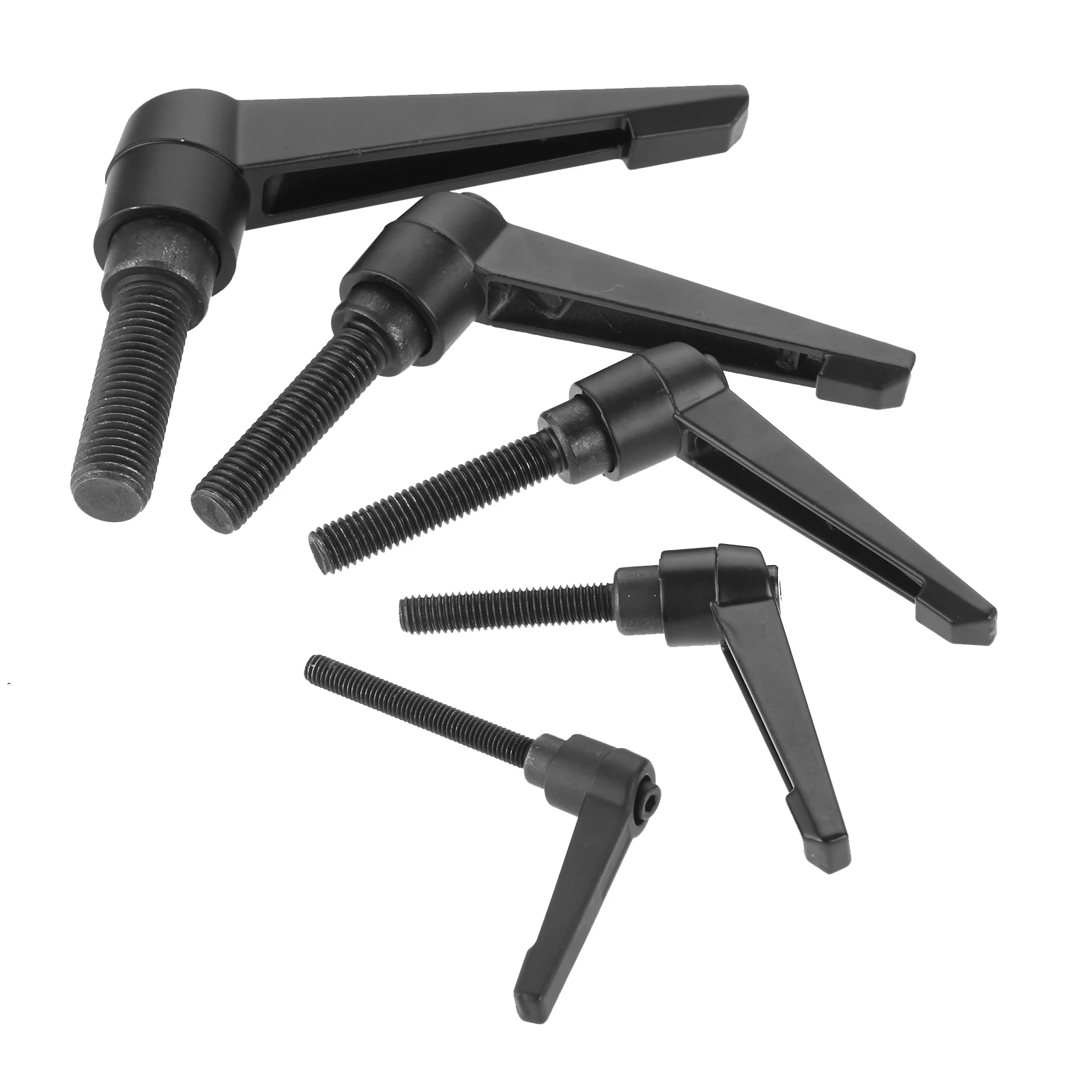 1pc Male Thread Fixing Handle M8 * 16 80mm Metal Adjustable Knob