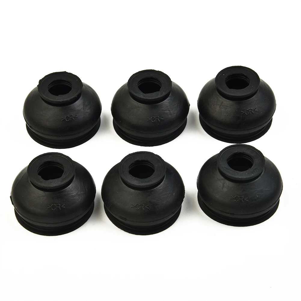 

High Quality Practical To Use 100% Brand New Ball Joints Dust Cover 6pcs Black Car Accessories Car Maintenance