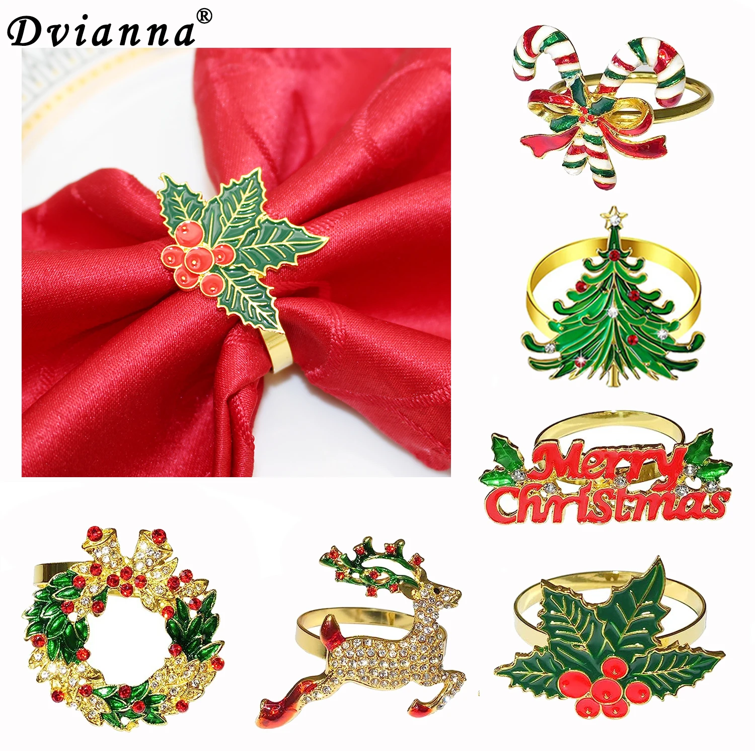 Spode Portatovaglioli Albero Di Natale In Ceramica - Decorazione Tavola Festiva E Regalo