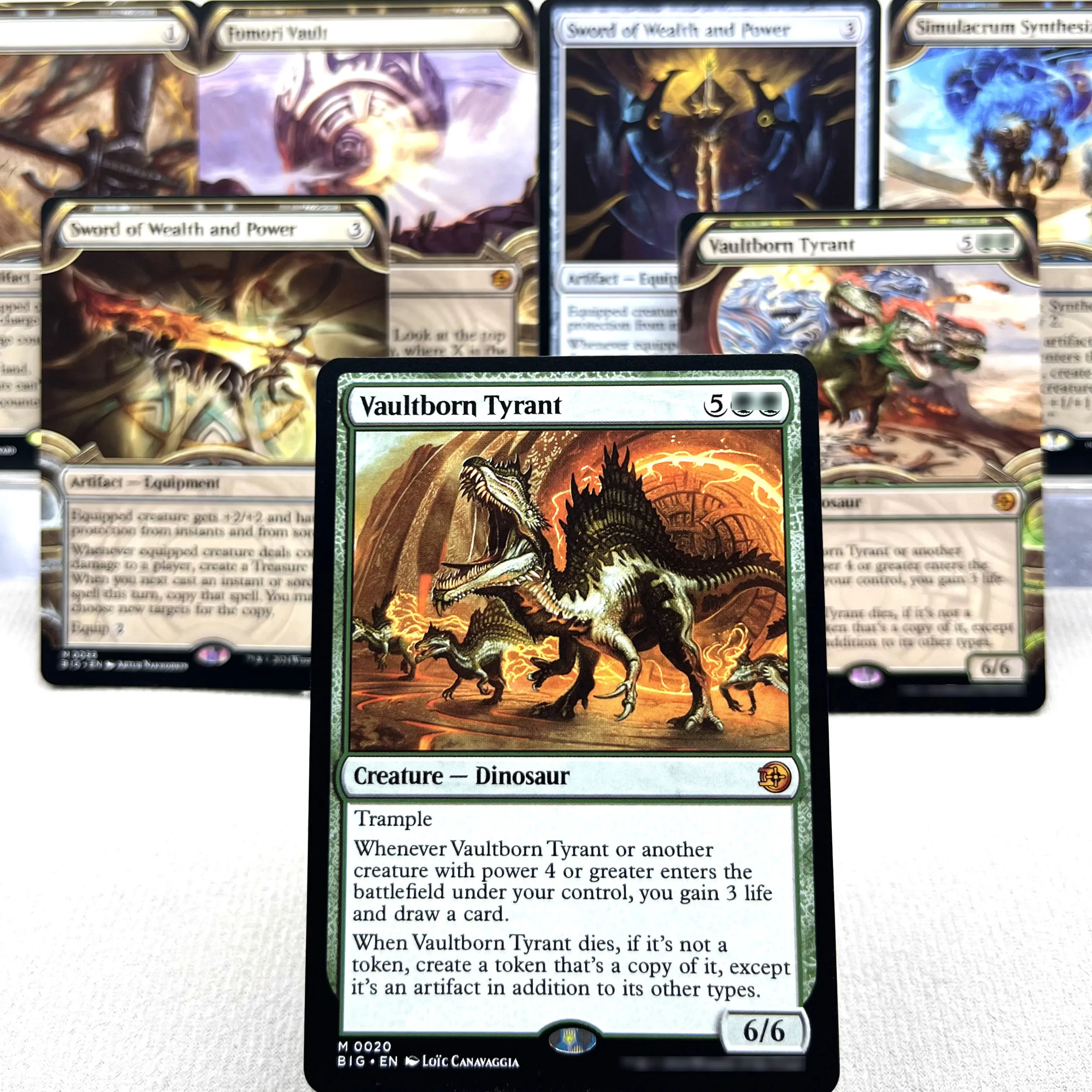 Playing Cards BIG MH3 OTJ OTP HOLO7-Ⅰ01 Tcg Proxys