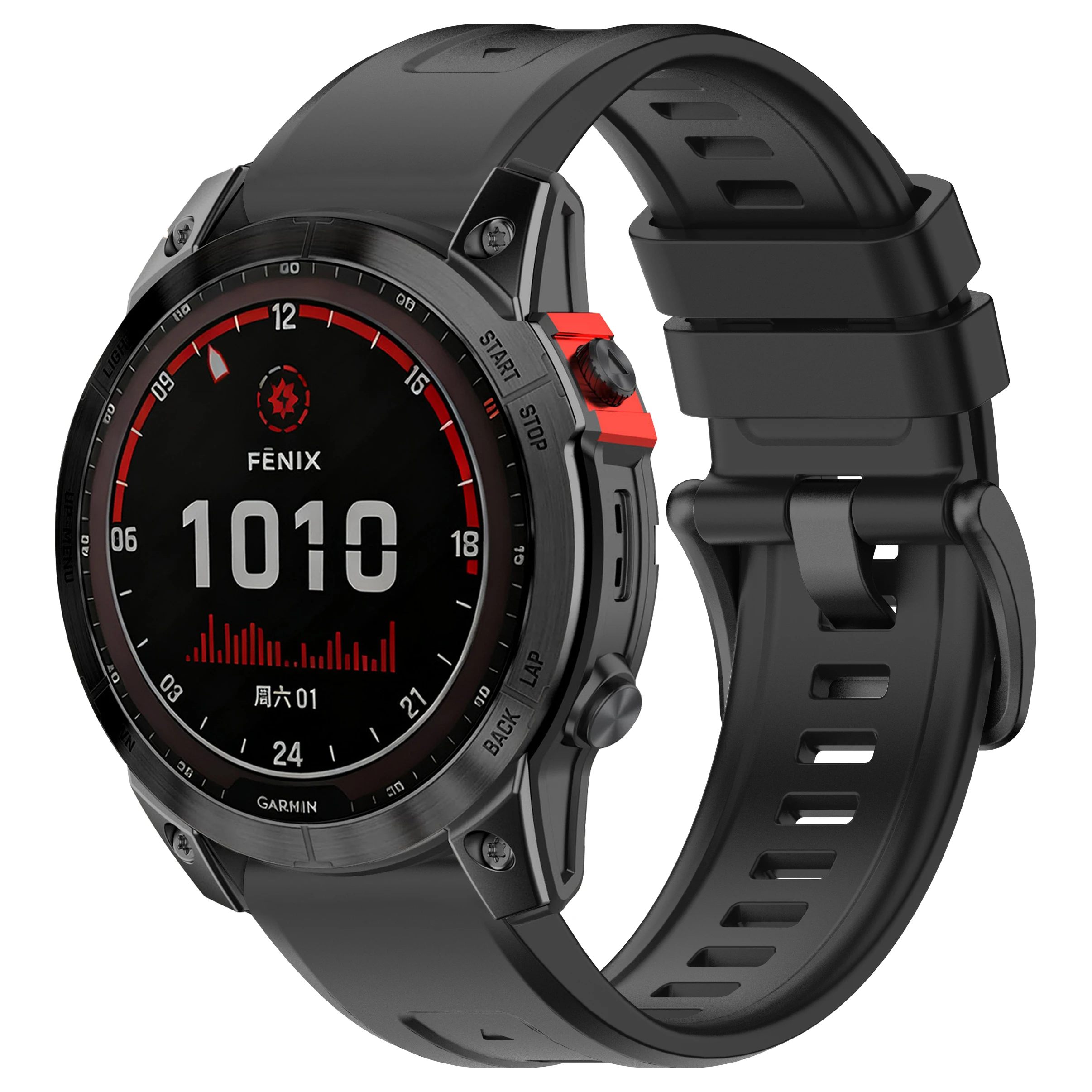 QuickFit Silicone Watch Strap – Versatile 22mm/26mm Band