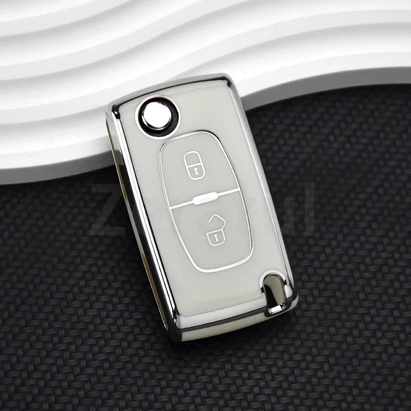 Advanced TPU Flip Remote Car Key Case Cover and Protector