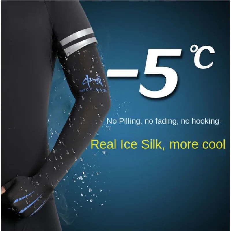 Long Gloves Arm Sleeves multifunctional gloves Men Hand Protector Half Finger Long Gloves Fishing Arm Cover