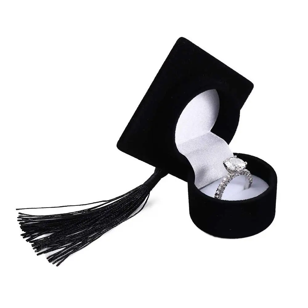 

Маленькая однотонная шкатулка для ювелирных украшений, дорожный бокс для ювелирных украшений в форме крышки или кольца для мальчишника, с зеркальной фотографией, для хранения мелких колец