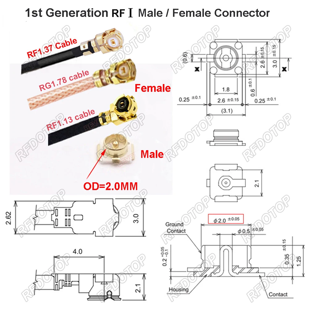 5 개/몫 WIFI 피그 테일 Ufl/IPX/RF1-MHF4/RF4 암 커넥터 RF1.13 라우터 3G 4G 모뎀 용 케이블 피그 테일 케이블