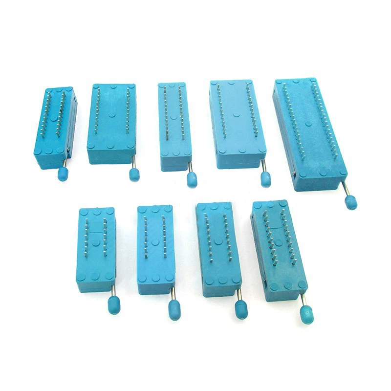 14 16 18 20 24 28 32 40 P Pin 2.54 MM DIP Universal ZIF IC Socket Test Solder Type zif socket 1pcs/lot