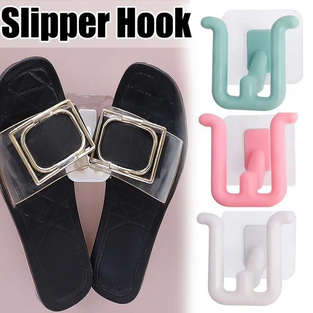 공간 절약의 비결: 욕실 슬리퍼 선반으로 깔끔하게 정돈하세요