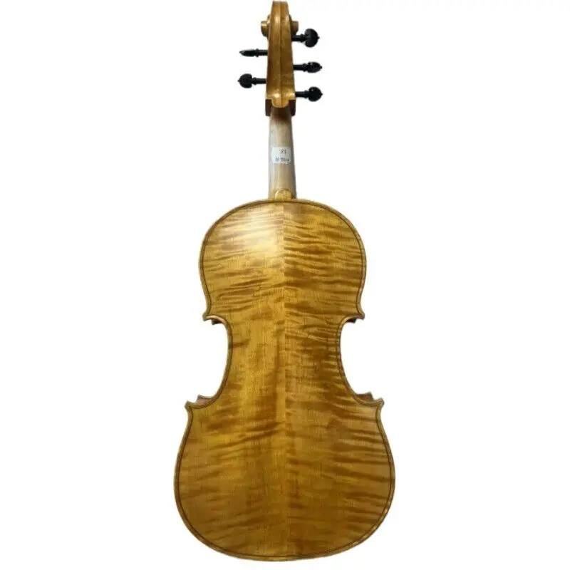 Pro Thicker rib,5 string viola 18" inlaid sideling frets,Big Rich Sound #11614
