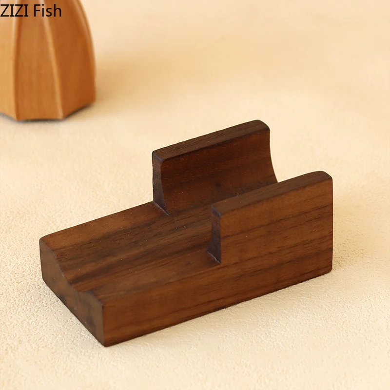 U-shaped Wooden Sushi Plate Taco Tray Display Tableware For Japanese Hotel Restaurant Food Decoration