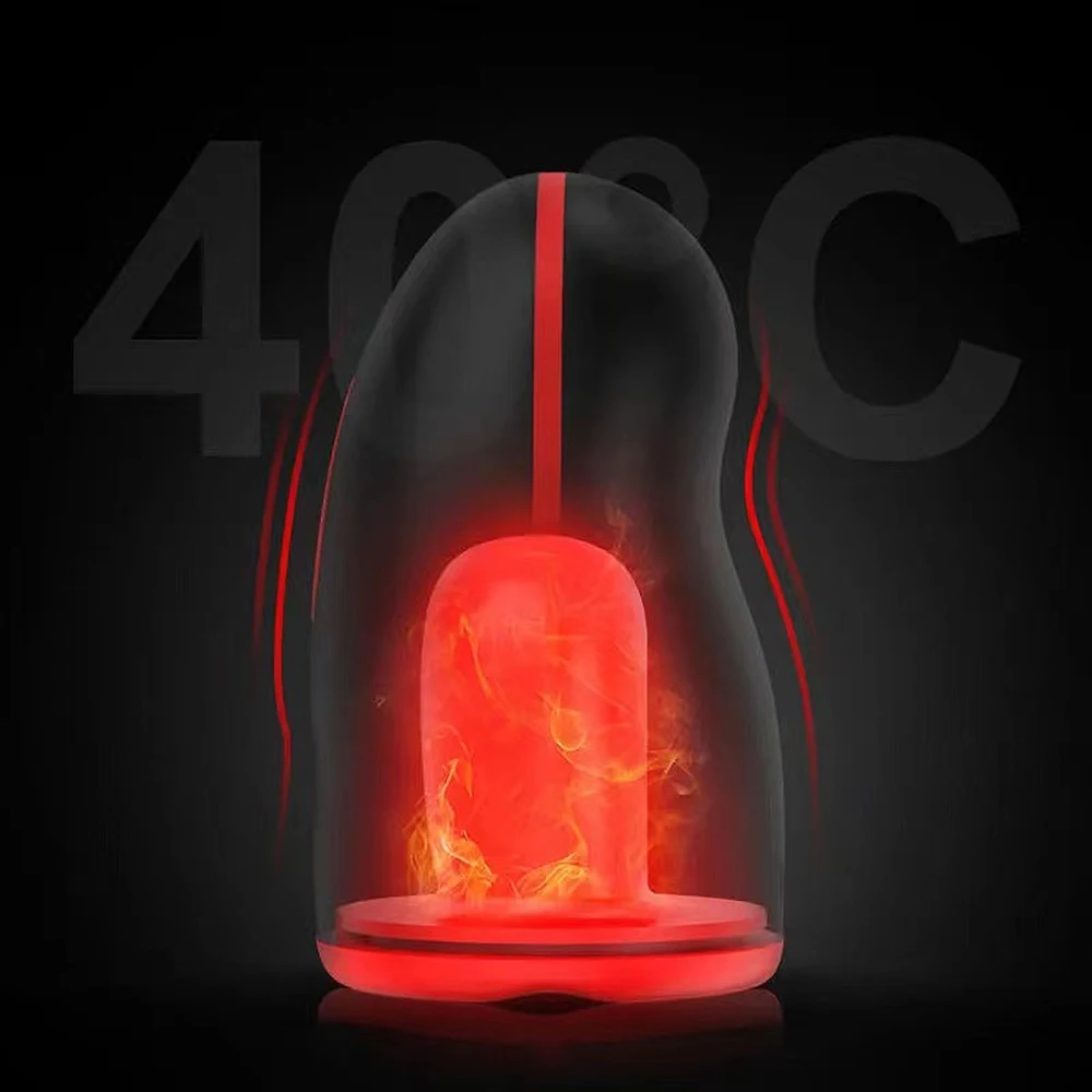 Masturbator Cup For Men Oral Glans Massage And Delay Trainer_voghion.com