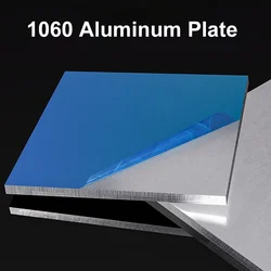 Pure Aluminum Metal Sheet - Versatile DIY Frame Plate, Multiple Thickness Options - 300x300x5mm 1Pcs